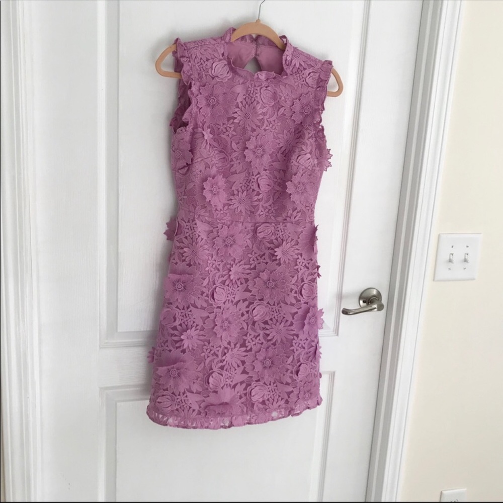 J.Crew Dress Floral Lace Appliqués Sz2 NWT